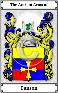 I anson Family Crest Download (JPG)  Book Plated - 150 DPI